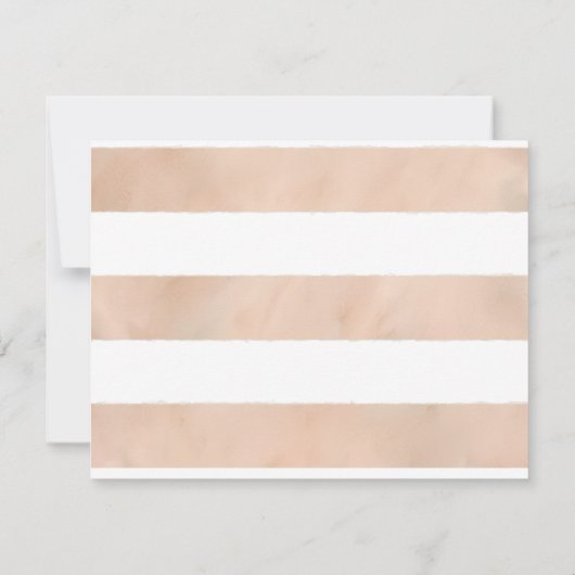 RSVPの応答のパステル調の花びらの英国の花の結婚式 出欠カード (裏面)