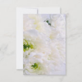 RSVPの応答カード 出欠カード (裏面)