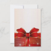 RSVPの応答カード 出欠カード (裏面)