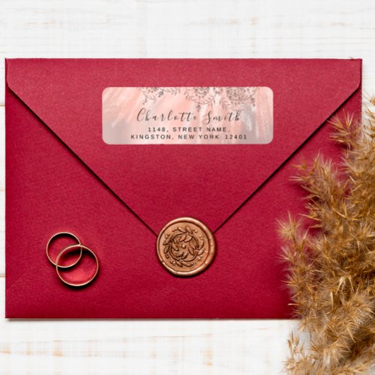 RSVPの結婚ブライダルバラ金ゴールドSweet16th 15th ラベル