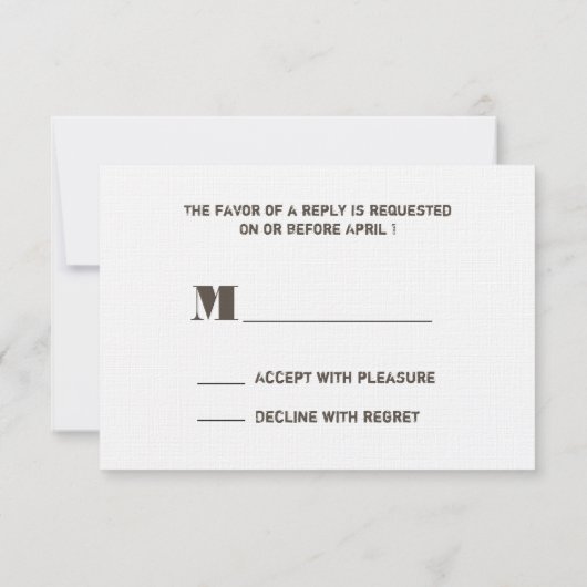 RSVPを結婚するバーラップの刺激を受けたなオレンジヒマワリ 出欠カード (裏面)