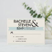 RSVPを結婚する掲示板 出欠カード (スタンド正面)