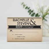 RSVPを結婚する掲示板 出欠カード (スタンド正面)