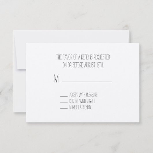 RSVPを結婚する紫色の水彩画の羽 出欠カード (裏面)