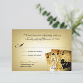 RSVPを結婚するElleのラスベガス 出欠カード (スタンド正面)