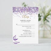 RSVPアクアレラフォルラジェプープラモラダ 出欠カード (スタンド正面)