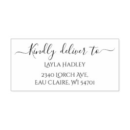 RSVPアドレスに親切に配信 セルフインキングスタンプ