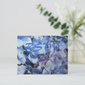 RSVPウェディングレセプション インビテーションポストカード (スタンド正面)