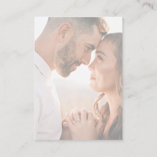 RSVPオンライモダンンQRコードフォトエンクロージャカード エンクロージャーカード (裏面)