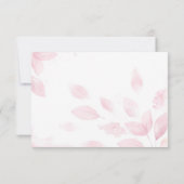 RSVPカースタイリッシュド – 完全にカスタマイズ可能 出欠カード (裏面)