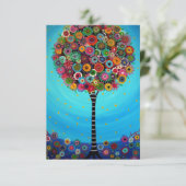 RSVPカードのTree of Life 出欠カード (スタンド正面)