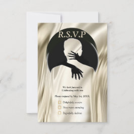 RSVPカードはLove is all there 出欠カード