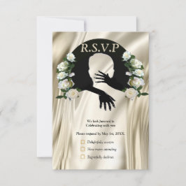 RSVPカードはLove is all there 出欠カード