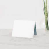 RSVPカードを書くビーチの行先の結婚式の砂 招待状 (裏面)