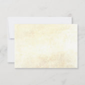 RSVPカードを結婚している不思議の国のアリス 出欠カード (裏面)