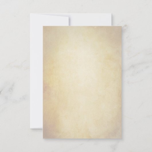 RSVPカードを結婚するヴィンテージのワイナリーのトスカナ式のブドウ園 出欠カード (裏面)