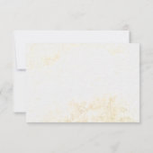 RSVPカードを結婚する秋の収穫の素朴な国 出欠カード (裏面)