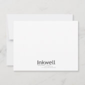 RSVPカードを結婚する羽 出欠カード (裏面)