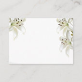 RSVPカードテンプレート エンクロージャーカード (裏面)