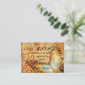 RSVPカードテンプレート エンクロージャーカード (スタンド正面)