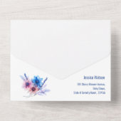 💍 RSVPカードパステルウィスパーズメドウズ オールインワン招待状 (裏面)