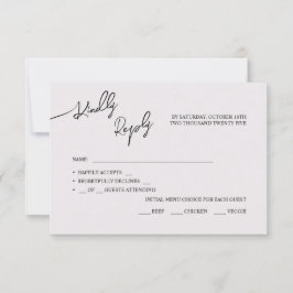 RSVPカードボホシック結婚のパステルカラー。 出欠カード