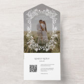 RSVPカード付きNorwichフォト結婚式招待状 オールインワン招待状 (内側)