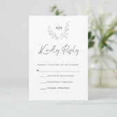 RSVPカード (スタンド正面)