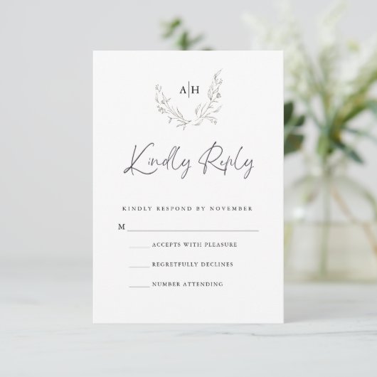 RSVPカード (スタンド正面)