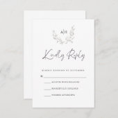 RSVPカード (正面/裏面)