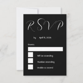 RSVPカード