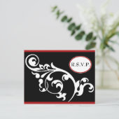 RSVPカード インビテーションポストカード (スタンド正面)