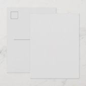 RSVPカード インビテーションポストカード (正面/裏面)