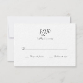 RSVPカード ノートカード