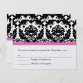 RSVPカード – 5 x 7サイズの初期化が必要 (正面/裏面)