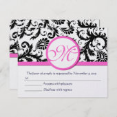 RSVPカード – 5 x 7サイズの初期化が必要 (正面/裏面)