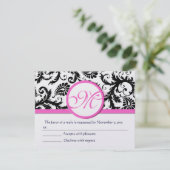 RSVPカード – 5 x 7サイズの初期化が必要 (スタンド正面)