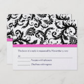 RSVPカード – 5 x 7サイズの初期化が必要 (正面/裏面)