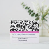 RSVPカード – 5 x 7サイズの初期化が必要 (スタンド正面)