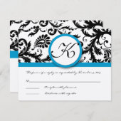 RSVPカード – 5 x 7サイズの初期化が必要 (正面/裏面)