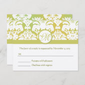 RSVPカード – 5 x 7サイズの初期化が必要 (正面/裏面)