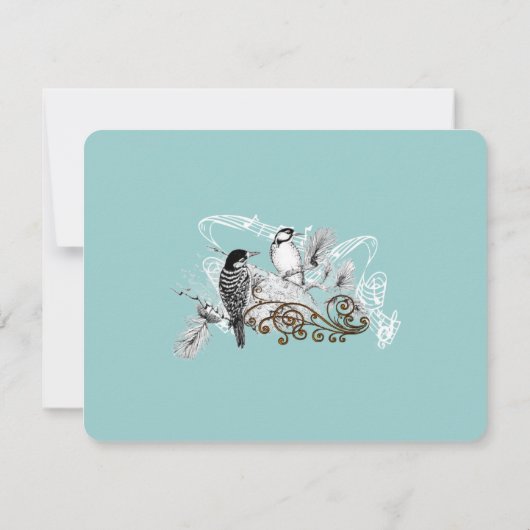 RSVPカード – 5 x 7サイズの初期化が必要 (裏面)