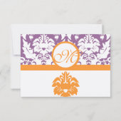 RSVPカード – 5 x 7サイズの初期化が必要 (裏面)