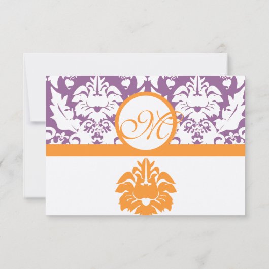 RSVPカード – 5 x 7サイズの初期化が必要 (裏面)