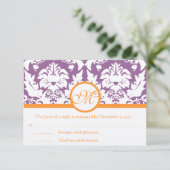 RSVPカード – 5 x 7サイズの初期化が必要 (スタンド正面)