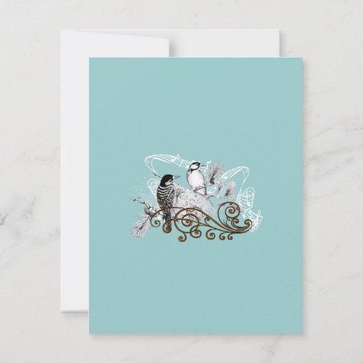 RSVPカード – 5 x 7サイズの初期化が必要 (裏面)