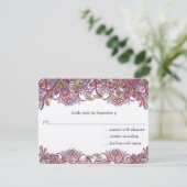 RSVPカード – 5 x 7サイズの初期化が必要 (スタンド正面)