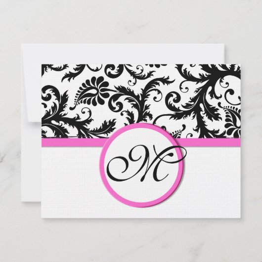 RSVPカード – 5 x 7サイズの初期化が必要 (裏面)