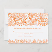 RSVPカード – 5 x 7サイズの初期化が必要 (裏面)