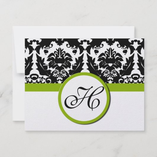 RSVPカード – 5 x 7サイズの初期化が必要 (裏面)